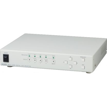 MD-410マルチ表示機能付HDMI4chセレクター（4入力1出力、DVI-D対応、業務用、外部制御対応）㈱ラウンド