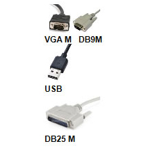 CAB-CXVUSB09M005/FDUltraCable for USB Keyboard & Mouse 1.5mＲｏｓｅ　Ｅｌｅｃｔｒｏｎｉｃｓ