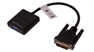 CVT-DVI-VGA<BR>DVI-D ビデオ出力ポート用DVI-D VGA変換アダプター<BR>ラリタン・ジャパン㈱