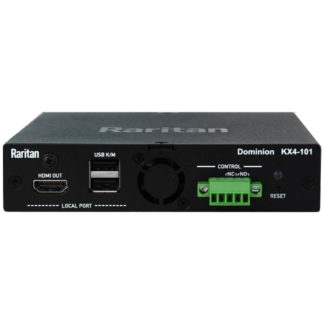DKX4-101<BR>シングルポート、Ultra HDパフォーマンス、4K KVM Over-IP スイッチ、HDMI/USBパススルーローカルポート、L字型ブラケット付<BR>ラリタン・ジャパン㈱