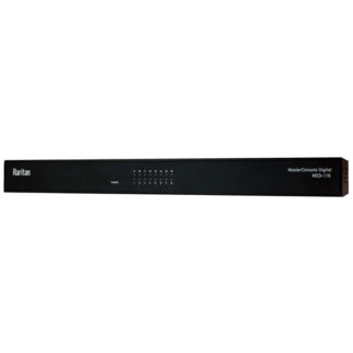 MCD-116<BR>MasterConsole デジタル CAT5 KVMスイッチ 16ポート 1ユーザー DVI+USB+オーディオポート付<BR>ラリタン・ジャパン㈱
