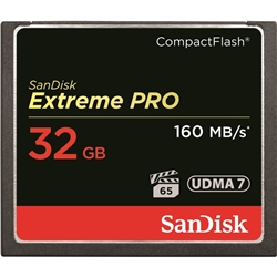SDCFXPS-032G-J61<BR>エクストリーム プロ コンパクトフラッシュカード 32GB<BR>ウェスタンデジタル（サンディスク）