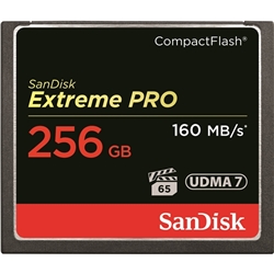 SDCFXPS-256G-J61エクストリーム プロ コンパクトフラッシュカード 256GBウェスタンデジタル（サンディスク）