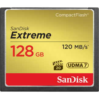 SDCFXSB-128G-J61エクストリーム コンパクトフラッシュカード 128GBウェスタンデジタル（サンディスク）