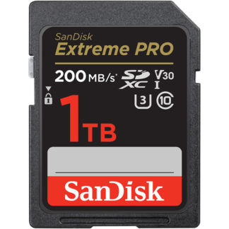 SDSDXXD-1T00-JNJIP<BR>エクストリーム プロ SDXC UHS-I カード 1TB<BR>ウェスタンデジタル（サンディスク）