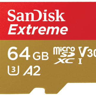 SDSQXAH-064G-JN3MD<BR>エクストリーム microSDXC UHS-I カード 64GB<BR>ウェスタンデジタル（サンディスク）