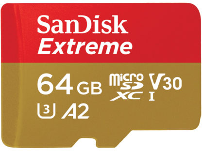 SDSQXAH-064G-JN3MDエクストリーム microSDXC UHS-I カード 64GBウェスタンデジタル（サンディスク）