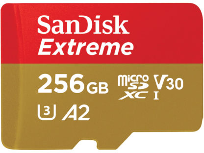 SDSQXAV-256G-JN3MDエクストリーム microSDXC UHS-I カード 256GBウェスタンデジタル（サンディスク）