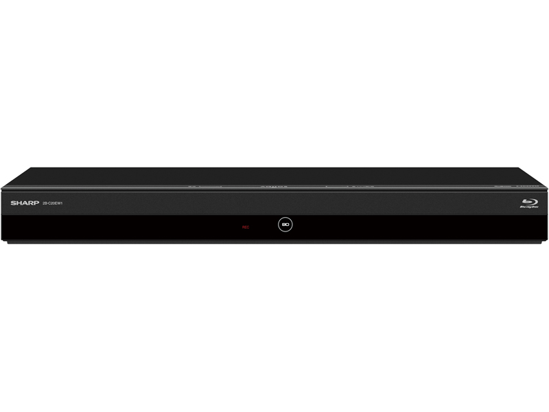 シャープ 2TB 2チューナー AQUOS ブルーレイレコーダー 2B-C20EW1