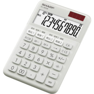 EL-M336-HX電卓 10桁 （ミニナイスサイズタイプ） グレー系シャープ㈱