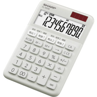 EL-M336-HX<BR>電卓 10桁 （ミニナイスサイズタイプ） グレー系<BR>シャープ㈱