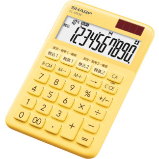 EL-M336-YX<BR>電卓 10桁 （ミニナイスサイズタイプ） イエロー系<BR>シャープ㈱