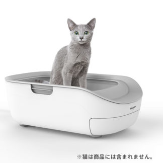 HN-PC001-W<BR>ペットケアモニター（猫用システムトイレ型）<BR>シャープ㈱