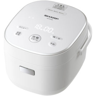 KS-CF05D-W<BR>ジャー炊飯器 0.5～3合炊き ホワイト系<BR>シャープ㈱