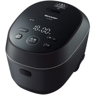 KS-HF05B-B<BR>IH炊飯器 0.5～3合炊き ブラック系<BR>シャープ㈱