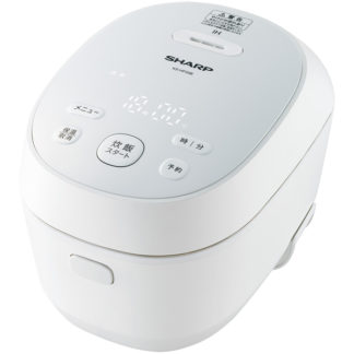 KS-HF05B-W<BR>IH炊飯器 0.5～3合炊き ホワイト系<BR>シャープ㈱
