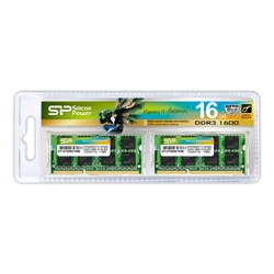 SP016GBSTU160N22メモリモジュール 204Pin SO-DIMM DDR3-1600(PC3-12800) 8GB×2枚組シリコンパワー