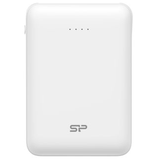 SP10KMAPBK100CPWJEモバイルバッテリー Cell C100 10000mAh ホワイト PSEマーク付シリコンパワー