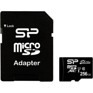 SP256GBSTXBU1V10SP<BR>【UHS-1対応】microSDXCカード 256GB Class10<BR>シリコンパワー