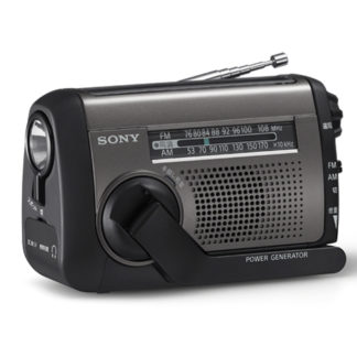 ICF-B300<BR>FM/AMポータブルラジオ シルバー<BR>ソニー㈱