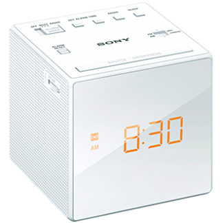 ICF-C1/W<BR>FM/AMクロックラジオ ホワイト<BR>ソニー㈱