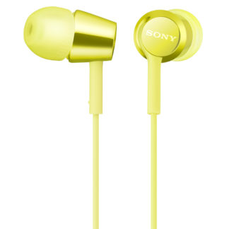 MDR-EX155AP/Y<BR>密閉型インナーイヤーレシーバー イエロー<BR>ソニー㈱