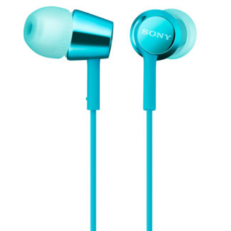 MDR-EX155/L<BR>密閉型インナーイヤーレシーバー ライトブルー<BR>ソニー㈱
