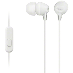MDR-EX15AP/W<BR>密閉型インナーイヤーレシーバー ホワイト<BR>ソニー㈱