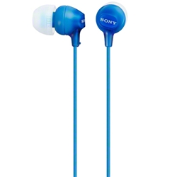 MDR-EX15LP/LI<BR>密閉型インナーイヤーレシーバー ブルー<BR>ソニー㈱