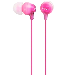 MDR-EX15LP/PI<BR>密閉型インナーイヤーレシーバー ピンク<BR>ソニー㈱