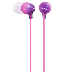 MDR-EX15LP/V<BR>密閉型インナーイヤーレシーバー アクアバイオレット<BR>ソニー㈱