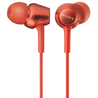 MDR-EX255AP/R<BR>密閉型インナーイヤーレシーバー レッド<BR>ソニー㈱