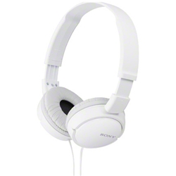 MDR-ZX110/W<BR>ステレオヘッドホン ホワイト<BR>ソニー㈱