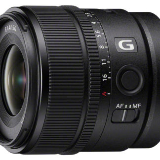 SEL15F14G<BR>Eマウント交換レンズ E 15mm F1.4 G<BR>ソニー㈱