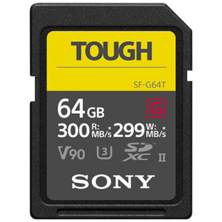 SF-G64T<BR>SDXC UHS-II メモリーカード Class10 64GB<BR>ソニー㈱