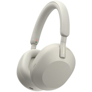 WH-1000XM5/S<BR>ワイヤレスノイズキャンセリングステレオヘッドセット プラチナシルバー（ヘッドバンドスタイル）<BR>ソニー㈱