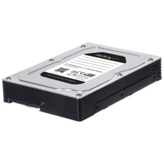 25SATSAS35HD<BR>3.5インチベイ内蔵HDDケース 2.5インチハードディスク対応着脱マウンタ SATA/SAS互換SSD/HDDに対応 2.5インチドライブを3.5インチに変換<BR>スターテック・ドットコム㈱