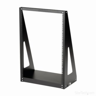 2POSTRACK16<BR>2ポスト オープンフレーム型サーバーラック(重量型) 16U 総耐荷重160kg<BR>スターテック・ドットコム㈱