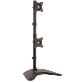ARMBARDUOV<BR>縦型2面液晶モニタースタンド デュアルモニタースタンド(縦型配置タイプ)VESA規格対応 最大27インチモニタ2台対応 最大10kgのモニターを搭載可能<BR>スターテック・ドットコム㈱