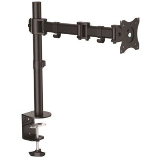 ARMPIVOTB<BR>シングル液晶ディスプレイ対応スチール製モニターアーム 多関節型 VESA規格取付け対応 最大27インチモニター/8kgに対応<BR>スターテック・ドットコム㈱