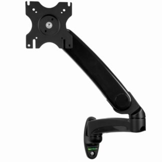 ARMPIVWALL<BR>シングル液晶ディスプレイモニターアーム 壁面用 ワンタッチで高さ調節 水平多関節型 最大30インチの薄型TVやモニターを取り付け可能<BR>スターテック・ドットコム㈱