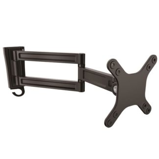ARMWALLDS<BR>VESA規格対応テレビ用壁面取付けジョイントアーム(3軸タイプ)アーム長さ381mm 上下左右角度調節 最大27インチTV(最大15kg)<BR>スターテック・ドットコム㈱