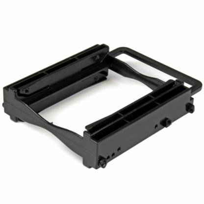 BRACKET225PT3.5インチベイ対応 2x 2.5インチSSD/HDD変換マウンタ 工具不要 デスクトップPCコンピュータ用変換ブラケットスターテック・ドットコム㈱