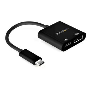 CDP2DP14UCPB<BR>USB-C-DisplayPort アダプタ PD対応 8K/30Hz USB Type-C接続ディスプレイポート 1.4対応ディスプレイアダプタ<BR>スターテック・ドットコム㈱
