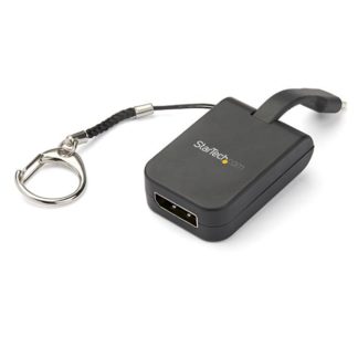 CDP2DPFC<BR>USB Type-C-DisplayPort 変換アダプタ キーホルダータイプ 4K/60Hz対応<BR>スターテック・ドットコム㈱