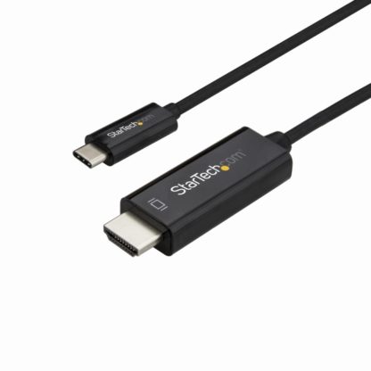 CDP2HD1MBNL1m USB-C - HDMIケーブル 4K/60Hz ブラック USB Type-C コンピュータモニタケーブルスターテック・ドットコム㈱