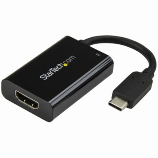 CDP2HDUCP<BR>USB Type-C接続HDMIディスプレイ変換アダプタ 4K/60Hz Thunderbolt 3 互換 60W USB Power Delivery<BR>スターテック・ドットコム㈱