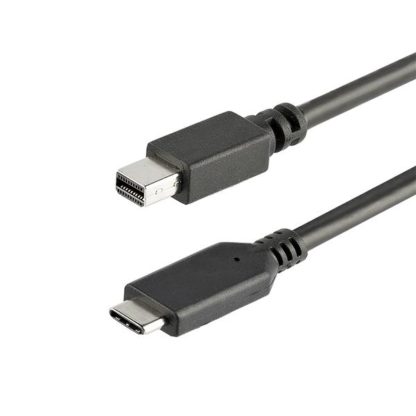 CDP2MDPMM1MB1m USB-C - Mini DisplayPortケーブル 4K/60Hz ブラック USB Type-C - mDPケーブルスターテック・ドットコム㈱