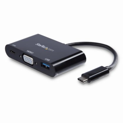 CDP2VGAUACPUSB type-C接続VGA変換アダプタ 2048 x 1280p(60Hz) 1x USB-C給電ポート 1x USB-Aポートスターテック・ドットコム㈱