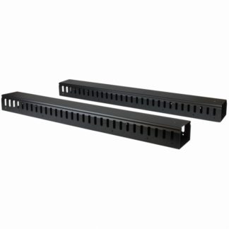 CMVER40UF<BR>サーバーラック/キャビネット用縦型ケーブルダクト 1.8m ダクト型ケーブルマネージャー<BR>スターテック・ドットコム㈱